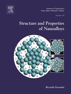 cover image of Frontiers of Nanoscience, Volume 10